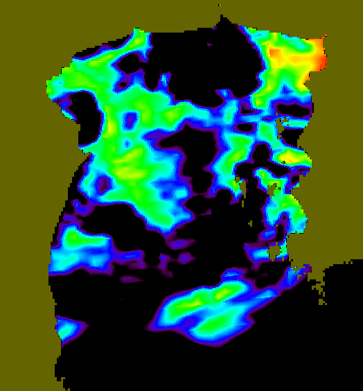 MODIS Aqua 2005/5/13 SST