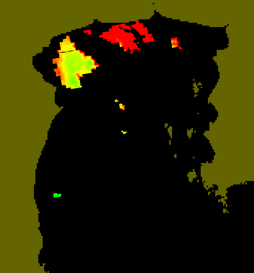 MODIS Aqua 2005/5/14 CHL