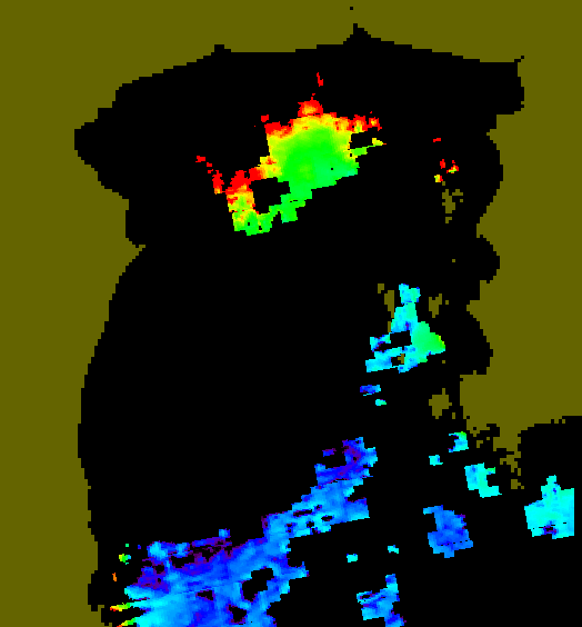 MODIS Aqua 2005/5/23 CHL