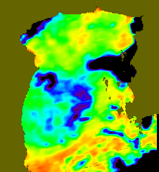 MODIS Aqua 2005/5/23 SST