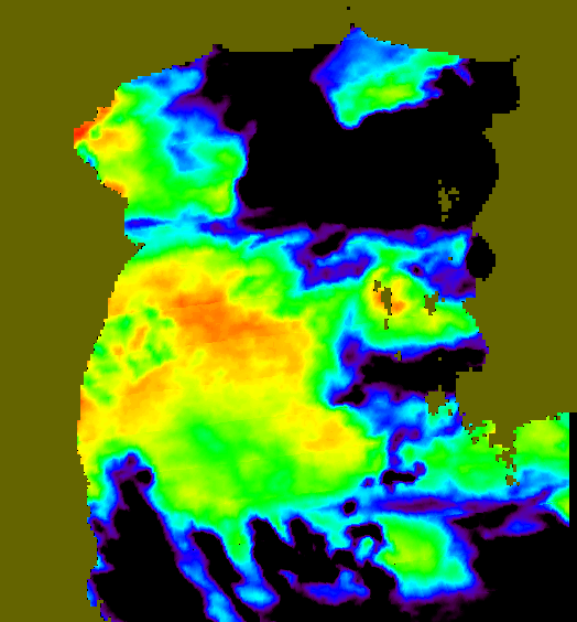 MODIS Aqua 2005/5/24 SST