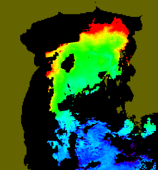 MODIS Aqua 2005/5/26 CHL