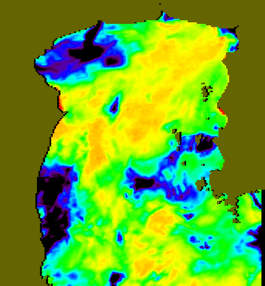 MODIS Aqua 2005/5/26 SST