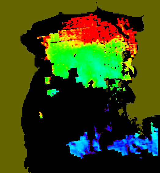 MODIS Aqua 2005/5/29 CHL