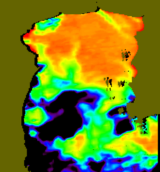 MODIS Aqua 2005/5/29 SST