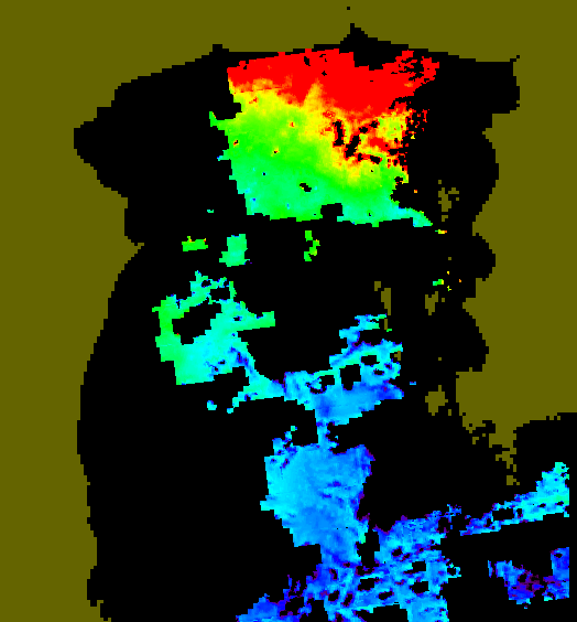 MODIS Aqua 2005/5/31 CHL