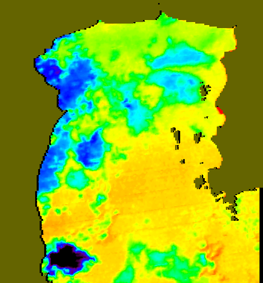 MODIS Aqua 2005/6/4 SST