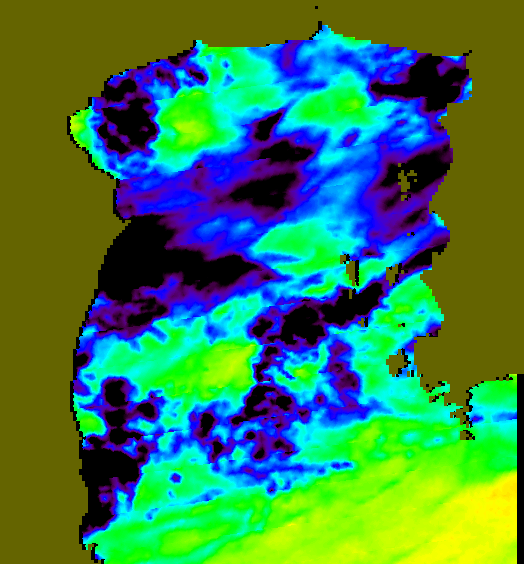 MODIS Aqua 2005/6/11 SST