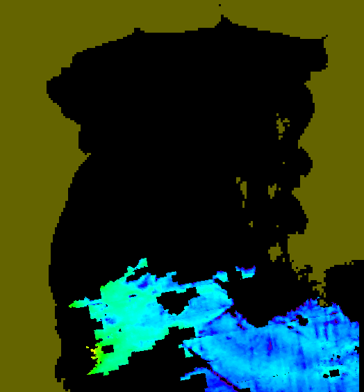 MODIS Aqua 2005/6/15 CHL