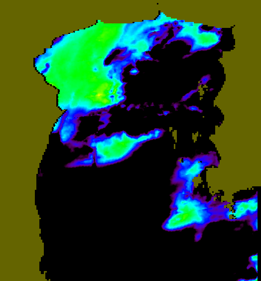 MODIS Aqua 2005/6/20 SST