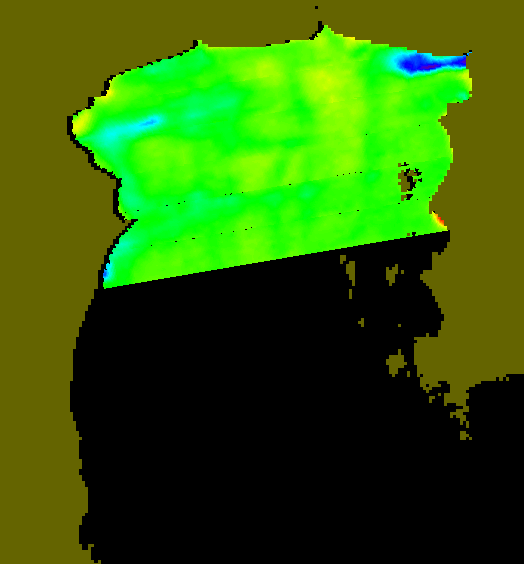 MODIS Aqua 2005/6/22 SST