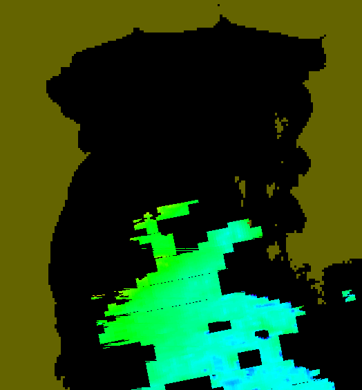 MODIS Aqua 2005/6/26 CHL