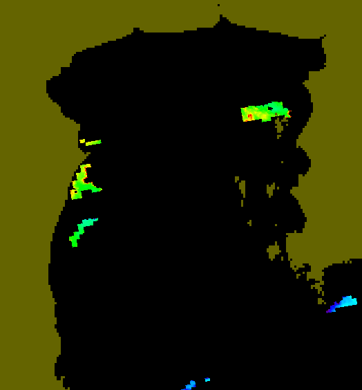 MODIS Aqua 2005/7/1 CHL