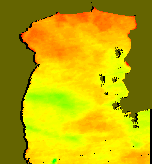 MODIS Aqua 2005/7/17 SST