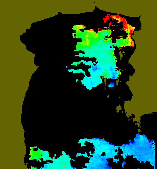 MODIS Aqua 2005/7/20 CHL