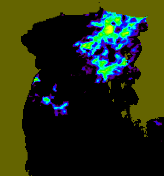 MODIS Aqua 2005/7/22 SST