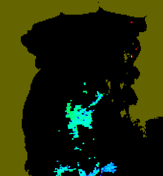 MODIS Aqua 2005/8/3 CHL