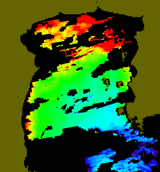 MODIS Aqua 2005/8/18 CHL