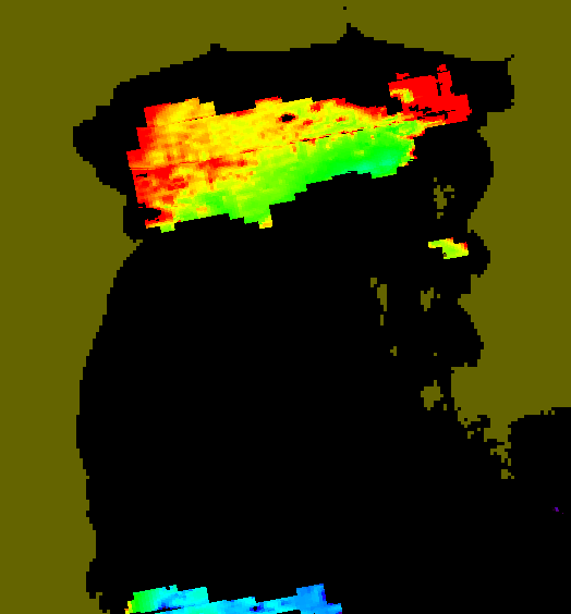 MODIS Aqua 2005/8/20 CHL