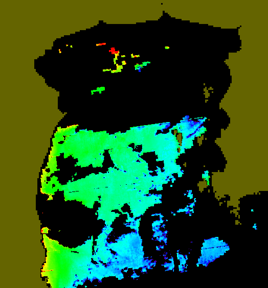 MODIS Aqua 2005/8/21 CHL