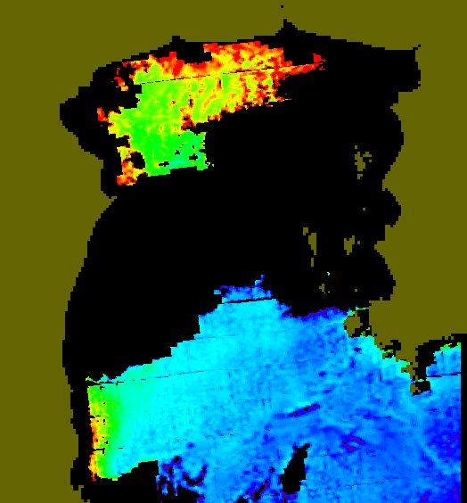 MODIS Aqua 2005/8/26 CHL