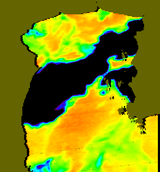 MODIS Aqua 2005/8/26 SST