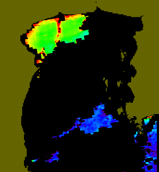 MODIS Aqua 2005/8/27 CHL