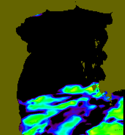 MODIS Aqua 2005/9/2 SST