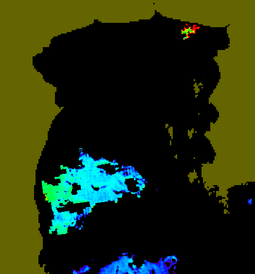 MODIS Aqua 2005/9/4 CHL