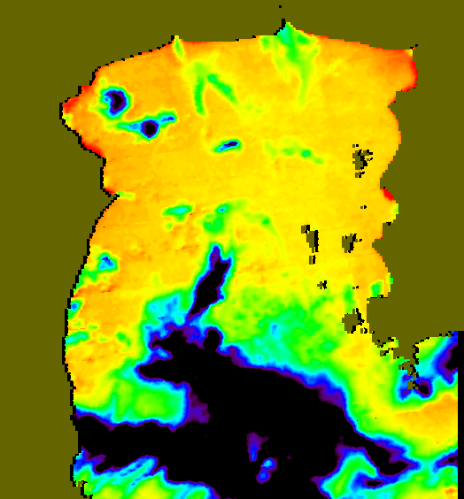 MODIS Aqua 2005/9/6 SST