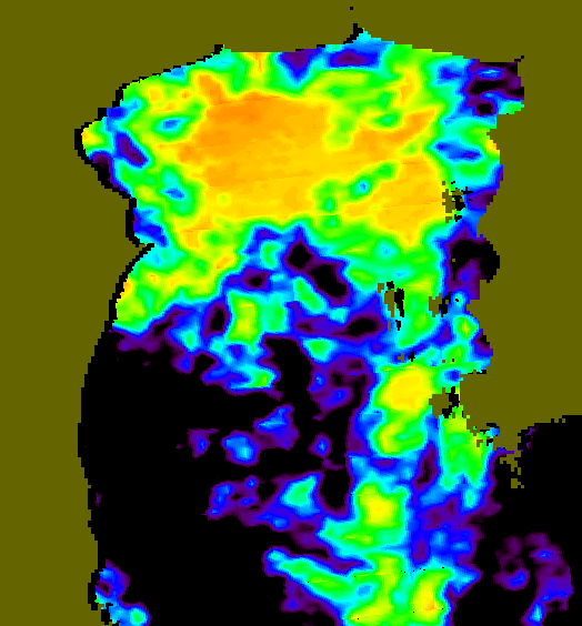 MODIS Aqua 2005/9/11 SST