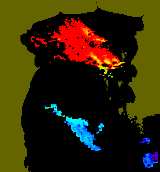 MODIS Aqua 2005/9/12 CHL