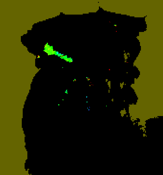 MODIS Aqua 2005/9/24 CHL