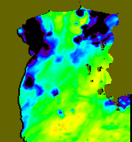 MODIS Aqua 2005/9/26 SST