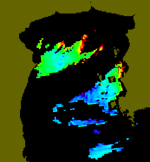 MODIS Aqua 2005/9/27 CHL