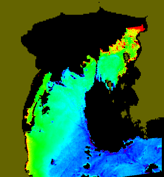 MODIS Aqua 2005/9/29 CHL