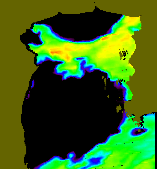 MODIS Aqua 2005/10/4 SST