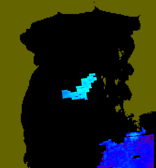 MODIS Aqua 2005/10/20 CHL