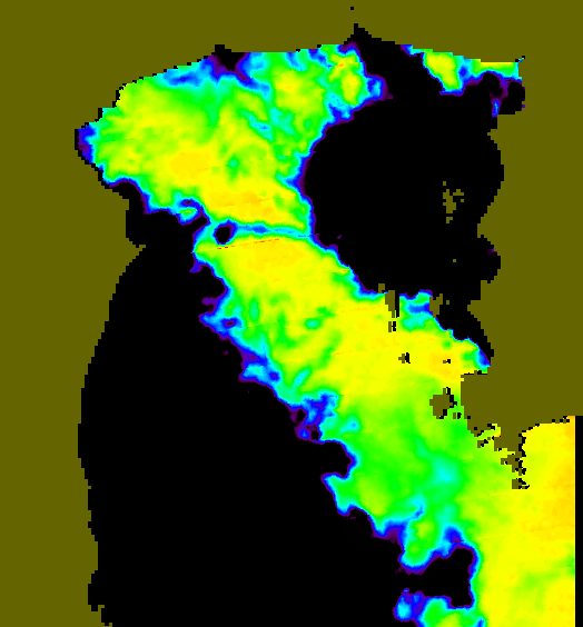 MODIS Aqua 2005/10/26 SST