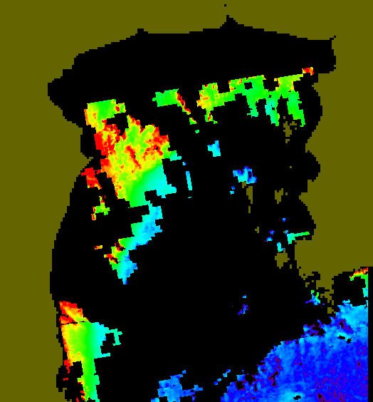 MODIS Aqua 2005/10/28 CHL