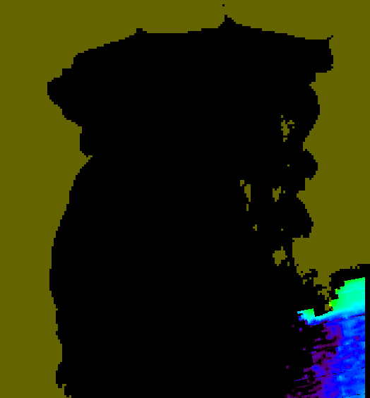 MODIS Aqua 2005/11/1 CHL