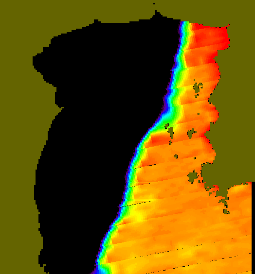 MODIS Aqua 2005/11/1 SST