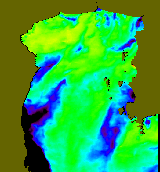 MODIS Aqua 2005/11/2 SST