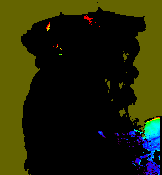 MODIS Aqua 2005/11/4 CHL