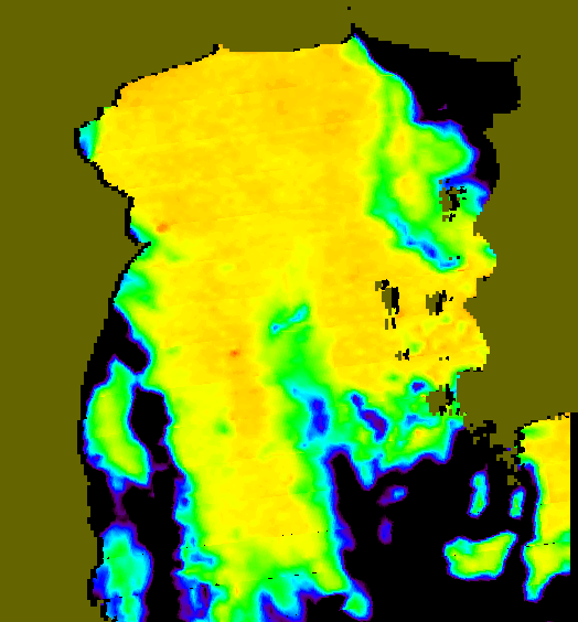 MODIS Aqua 2005/11/7 SST