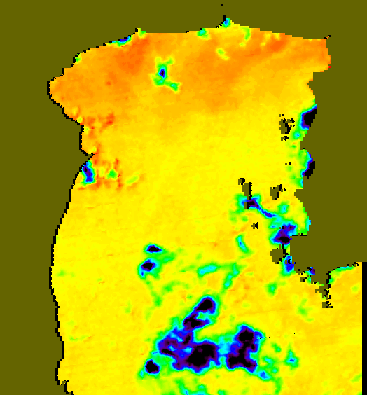 MODIS Aqua 2005/11/9 SST