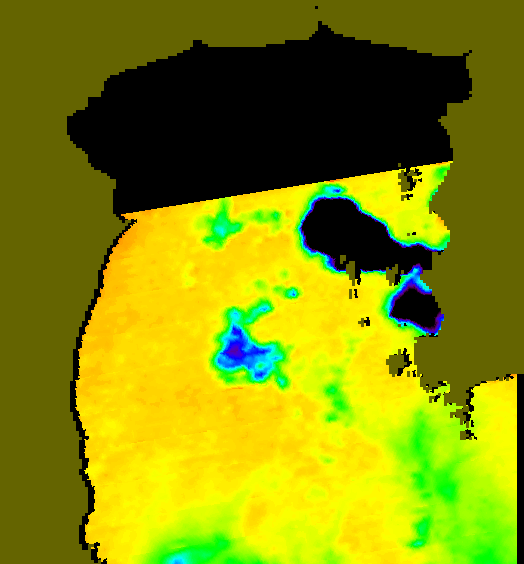 MODIS Aqua 2005/11/13 SST