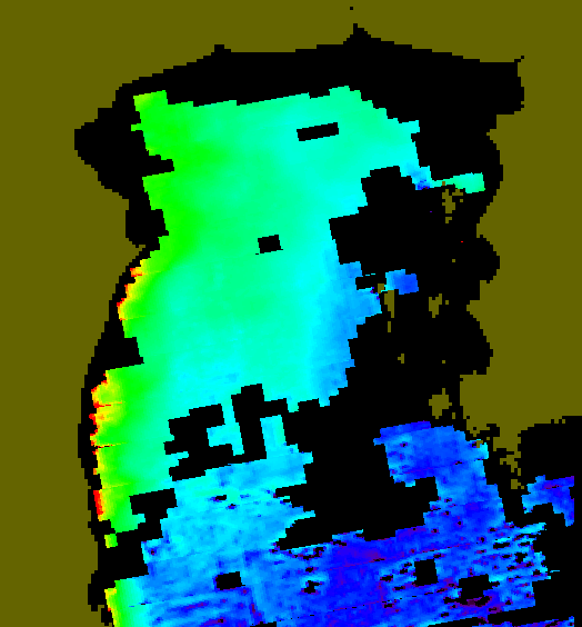 MODIS Aqua 2005/11/15 CHL