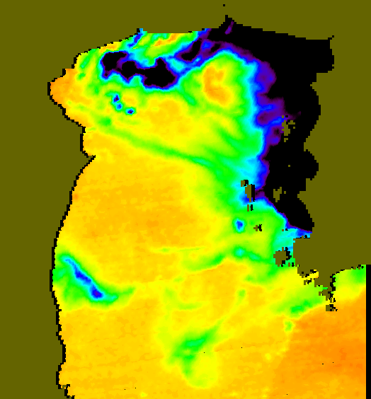 MODIS Aqua 2005/11/16 SST