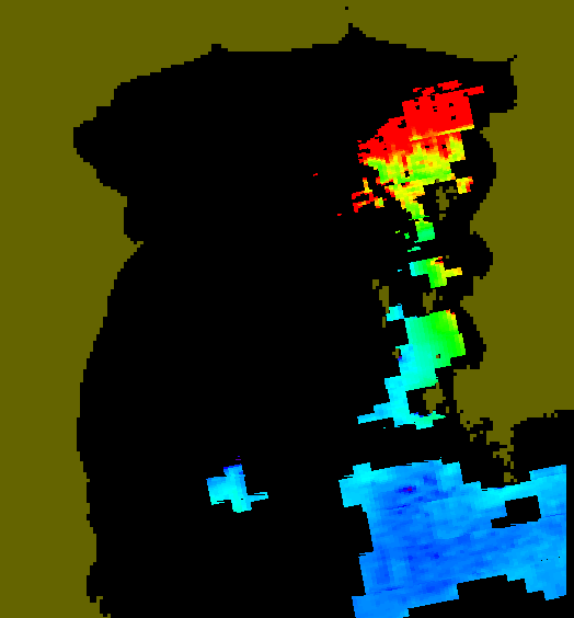 MODIS Aqua 2005/11/17 CHL